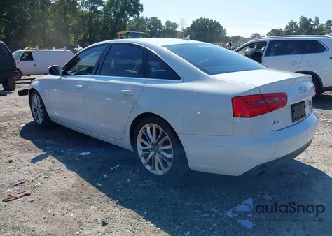 2012 Audi A6 2.0T Premium from USA, damaged, VIN WAUDFAFC1CN138318